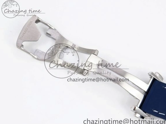 0226 Aqua Terra GMT Worldtimer 43mm VSF 1:1 Best Edition Deep Blue Dial on Blue Rubber Strap A8938 Super Clone QuickDry 7721